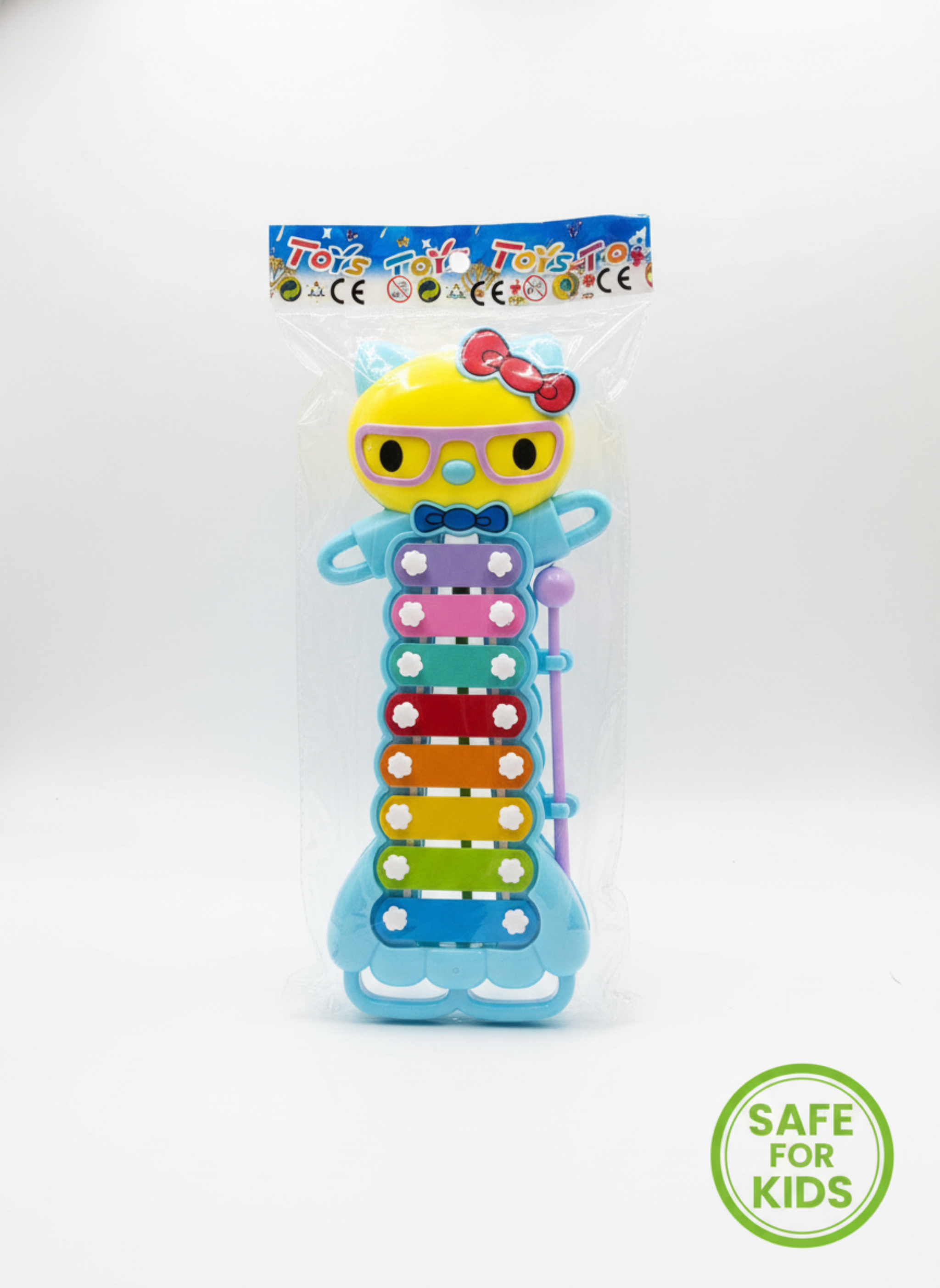 Hello Kitty themed children's xylophone toy,