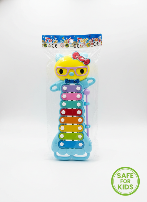 Hello Kitty themed children's xylophone toy,